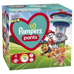 PAMPERS Active Baby 4 - 72 ks (0,25€/ks)